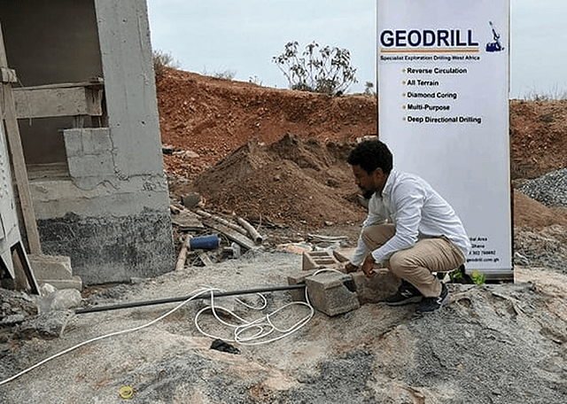 Geodrill constructs borehole for Pearl Safe Haven