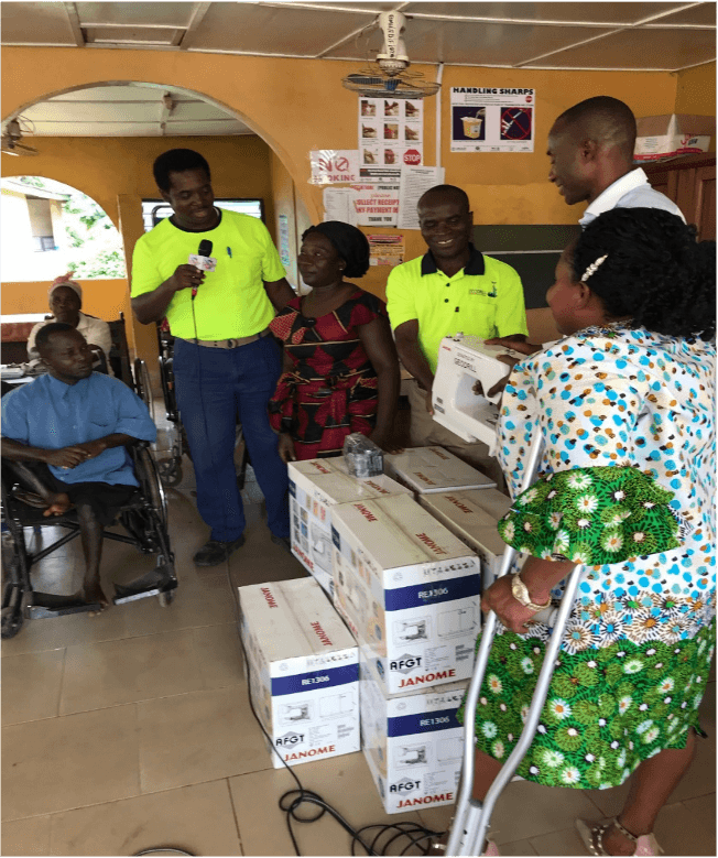 Geodrill Donates Apprenticeship Materials To Disabled