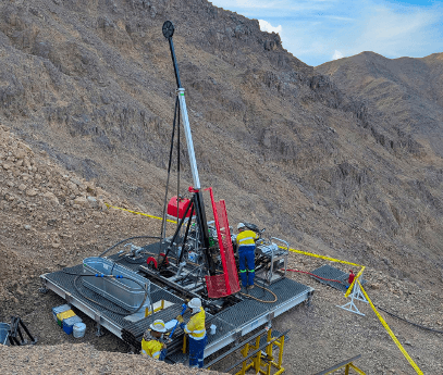 Hydracore HC 2000 man-portable diamond drill rig